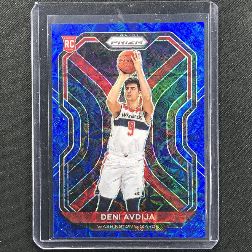 2020-21 Prizm Deni Avdija Rookie Choice Blue 48/49 No 290