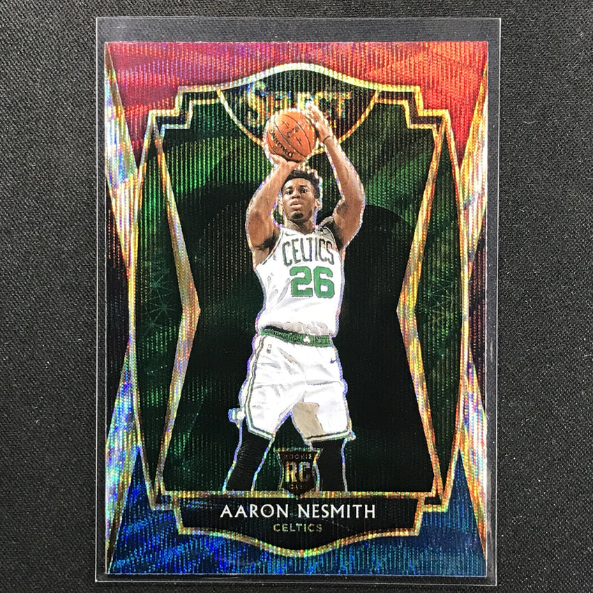 2020-21 Select Aaron Nesmith Premier Level Rookie Tri-color No 190