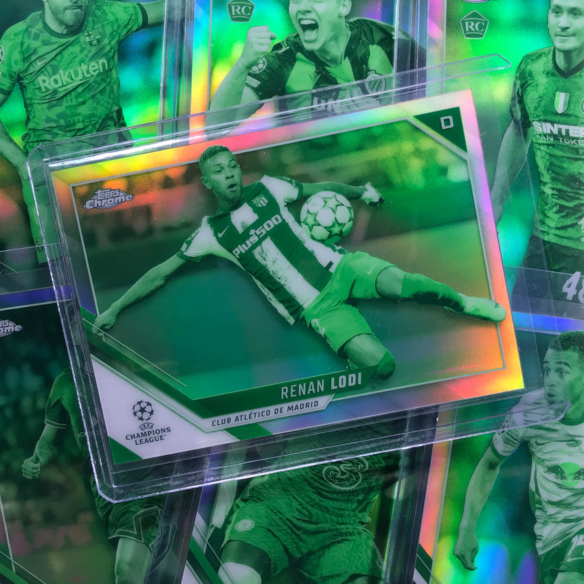 2021-22 Topps Chrome Uefa Ucl Sven Botman Rookie Night Vision /225