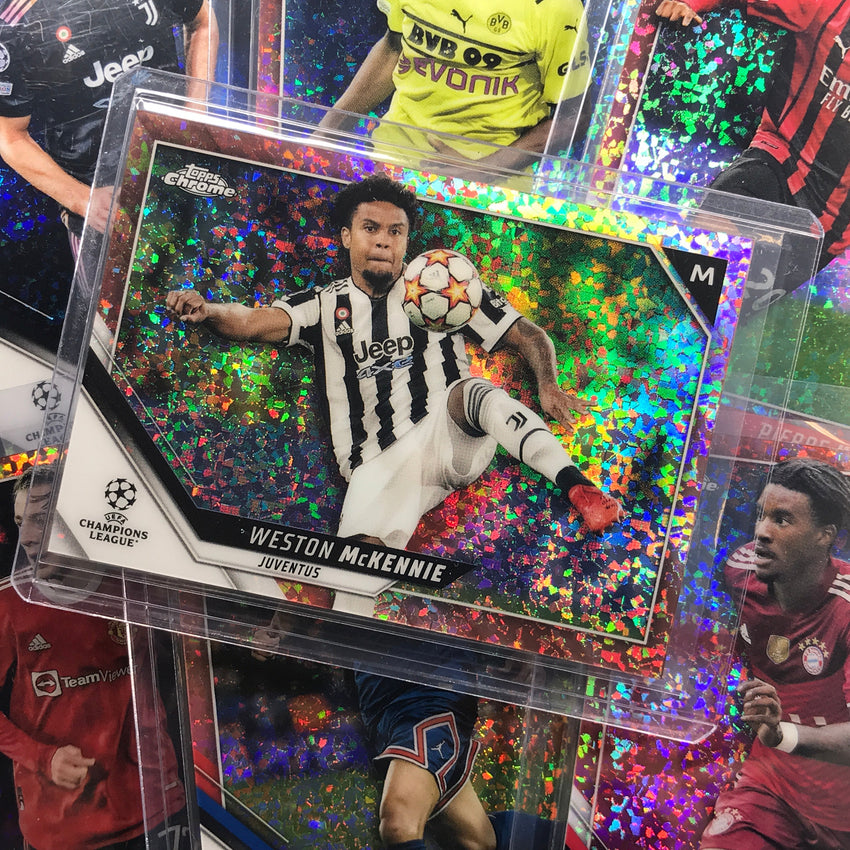 2021-22 Topps Chrome Uefa Ucl Hakan Calhanoglu Rose Gold Mini-diamond /125
