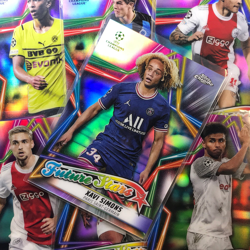 2021-22 Topps Chrome UEFA UCL COLE PALMER Rookie Future Stars Refractor #11