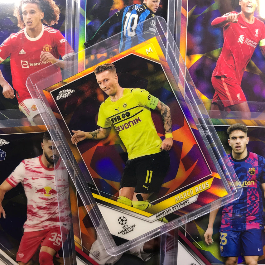 2021-22 Topps Chrome Uefa Ucl Jan Oblak Purple And Gold Starball No 134