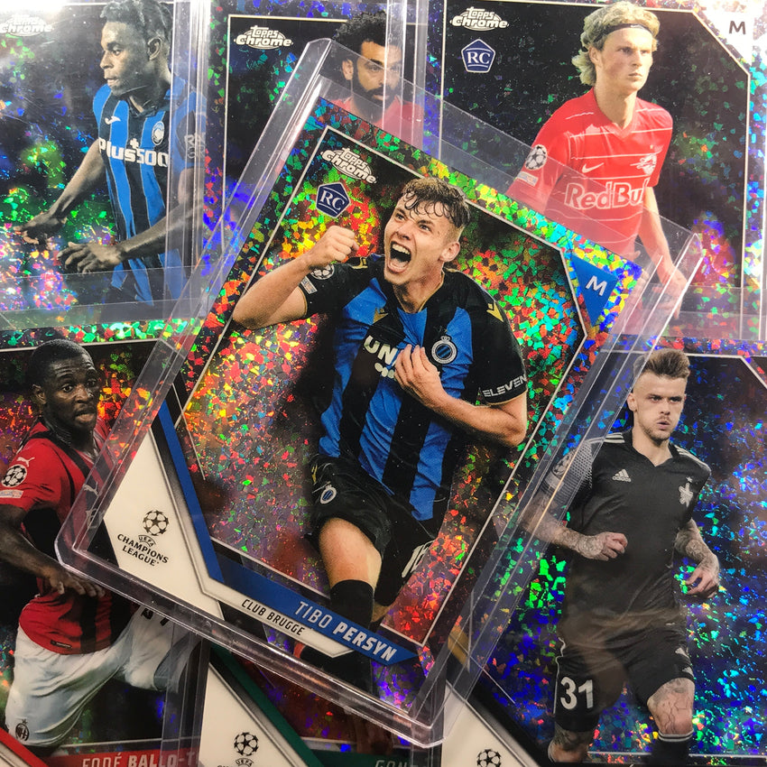 2021-22 Topps Chrome Uefa Ucl Adama Traore Rookie Silver Mini-diamond /275