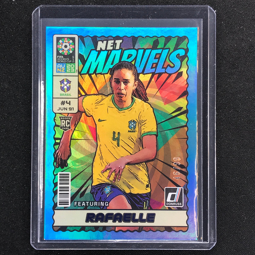 2023 Donruss Fifa Womens World Cup Rafaelle Net Marvels Rookie Blue 46/99