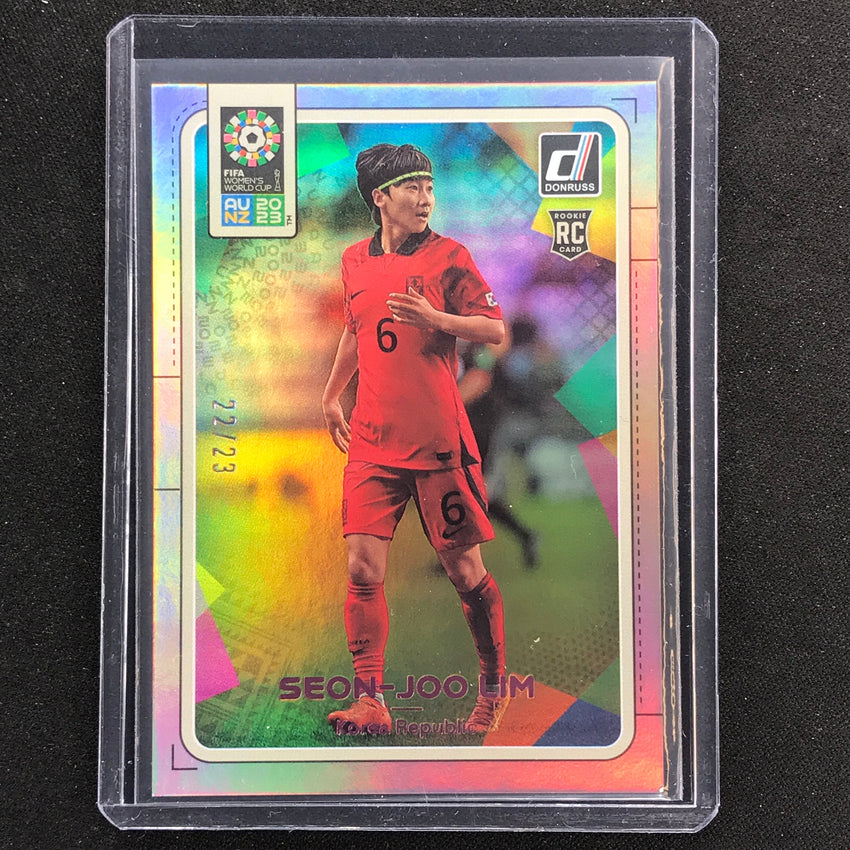 2023 Donruss Fifa Womens World Cup Seon-joo Lim Rookie Pink 22/23 No 100
