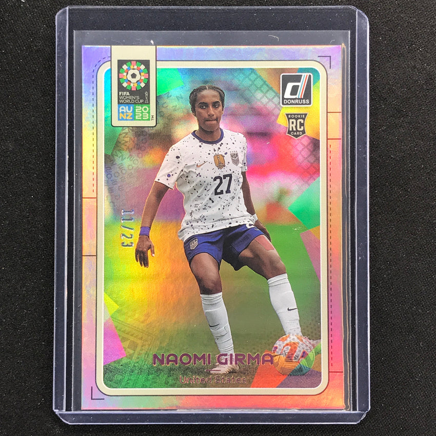 2023 Donruss Fifa Womens World Cup Noami Girma Sp Rookie Pink 11/23 No 231
