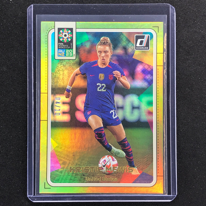 2023 Donruss Fifa Womens World Cup Kristie Mewis Sp Gold 4/10 No 227