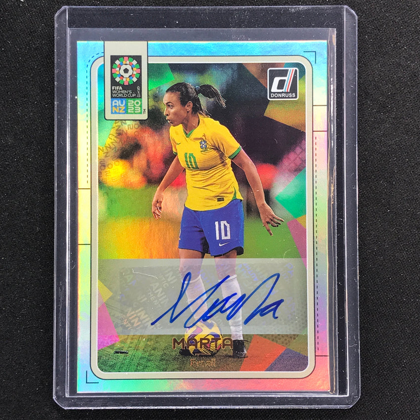 2023 Donruss Fifa Womens World Cup Marta Sp Auto Base Bronze No 202 A