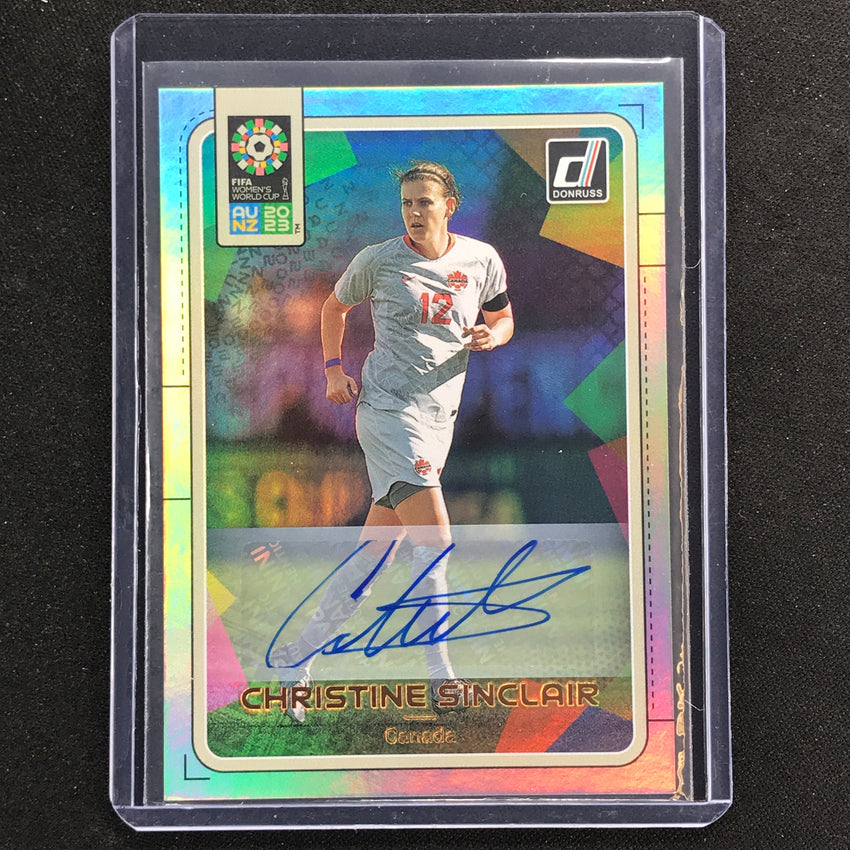 2023 Donruss Fifa Womens World Cup Christine Sinclair Sp Auto Base No 203 A