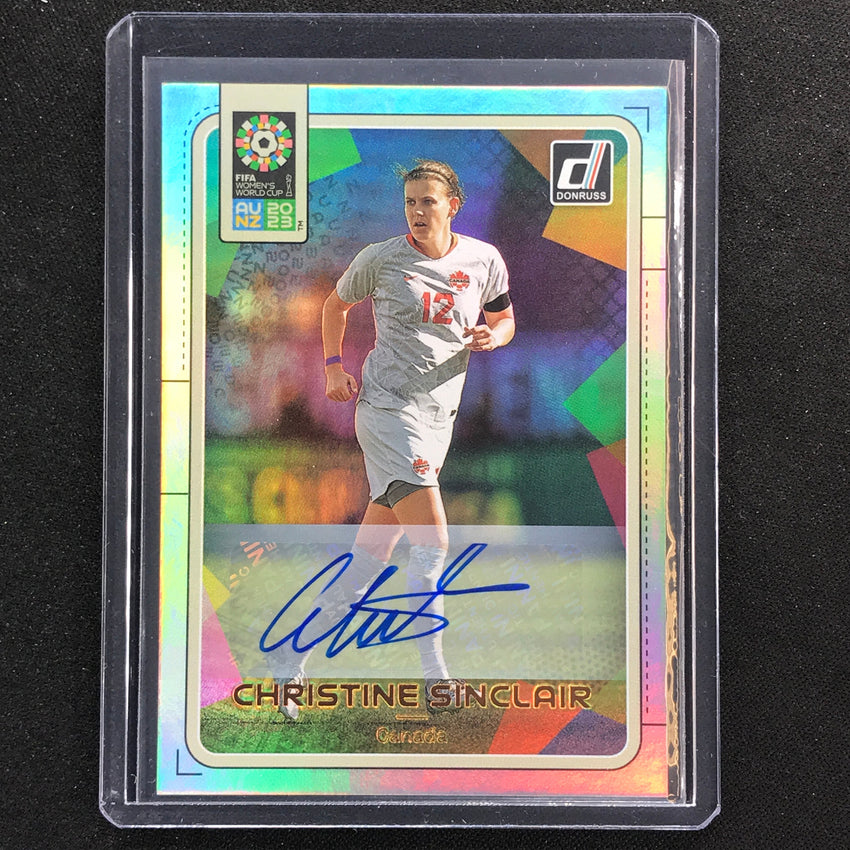 2023 Donruss Fifa Womens World Cup Christine Sinclair Sp Auto Base No 203 B