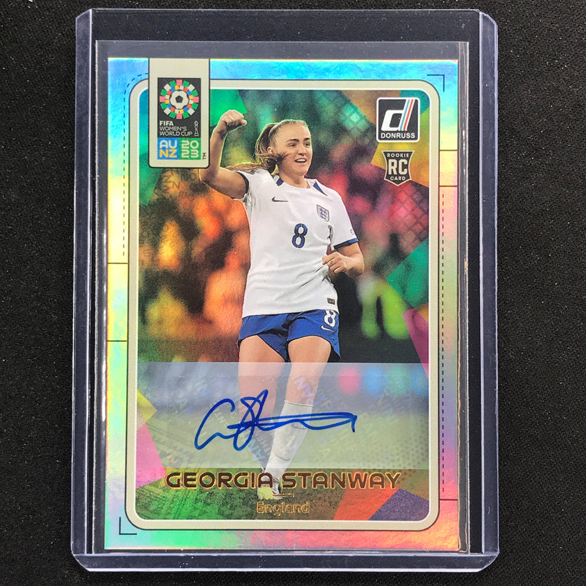 2023 Donruss Fifa Womens World Cup Georgia Stanway Sp Rookie Auto Base No 210 A