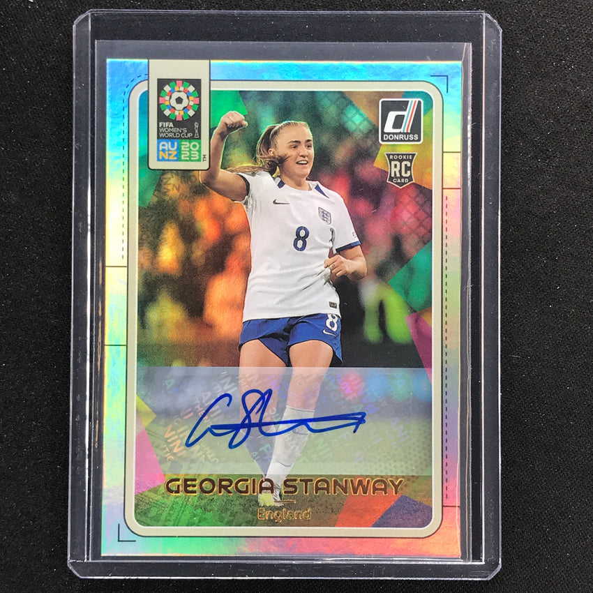 2023 Donruss Fifa Womens World Cup Georgia Stanway Sp Rookie Auto Base No 210 B