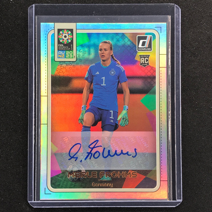 2023 Donruss Fifa Womens World Cup Merle Frohms Sp Rookie Auto Base Bronze No 213