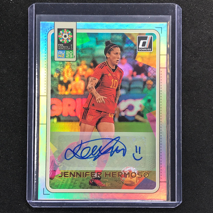 2023 Donruss Fifa Womens World Cup Jennifer Hermoso Sp Rookie Auto Base No 217 A
