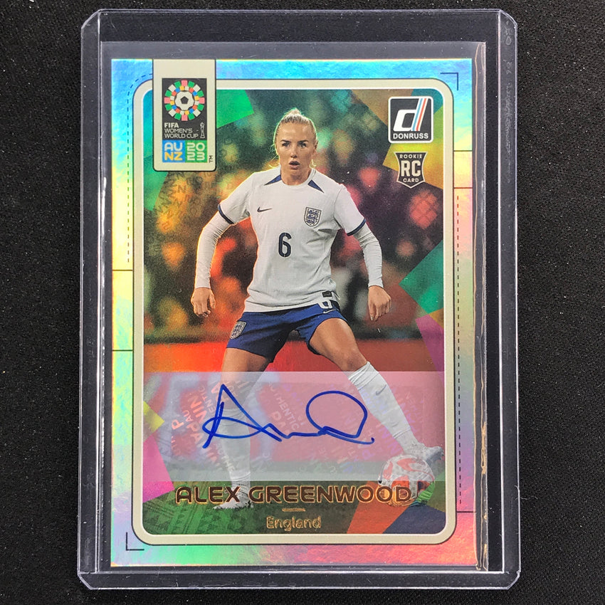 2023 Donruss Fifa Womens World Cup Alex Greenwood Sp Rookie Auto Base No 222