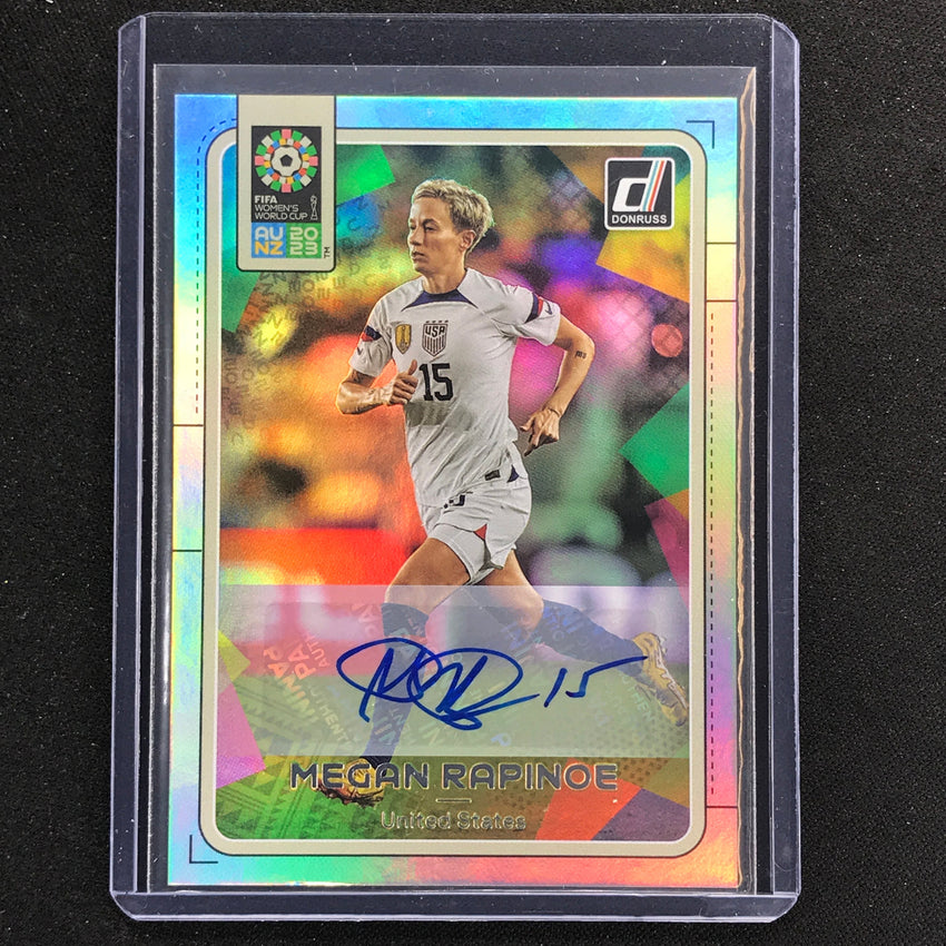 2023 Donruss Fifa Womens World Cup Megan Rapinoe Sp Auto Silver No 230