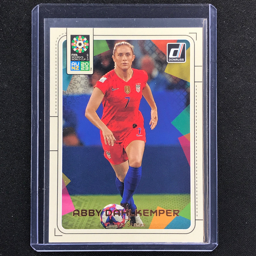 2023 Donruss Fifa Womens World Cup Abby Dahlkemper Base Short Prints Ssp No 219