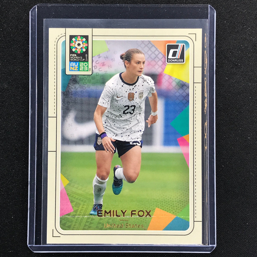 2023 Donruss Fifa Womens World Cup Emily Fox Base Short Prints Ssp No 226