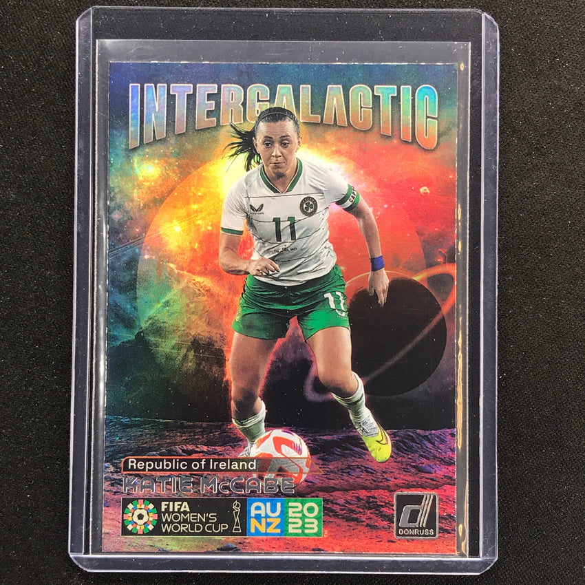 2023 Donruss Fifa Womens World Cup Katie Mccabe Intergalactic Ssp No 15