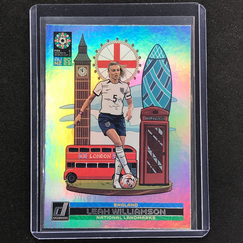 2023 Donruss Fifa Womens World Cup Leah Williamson National Landmarks Ssp No 6