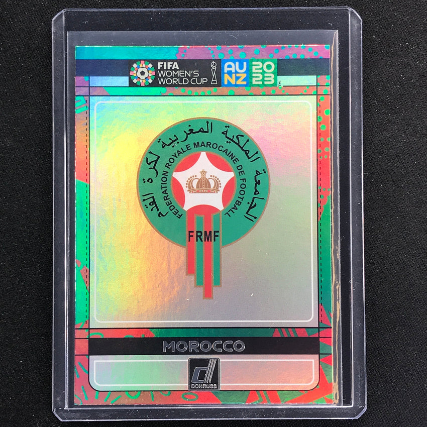 2023 Donruss Fifa Womens World Cup Morocco Team Badges Ssp No 17