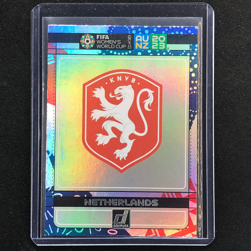 2023 Donruss Fifa Womens World Cup Netherlands Team Badges Ssp No 18