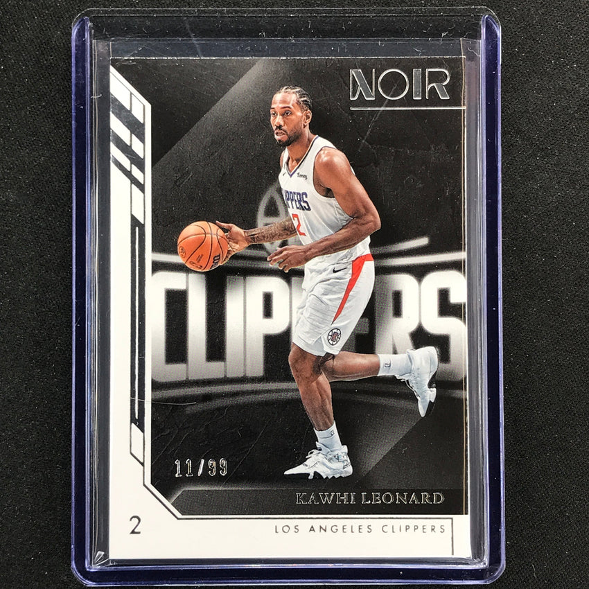 2022-23 Noir Kawhi Leonard Base Association Edition Silver 11/99