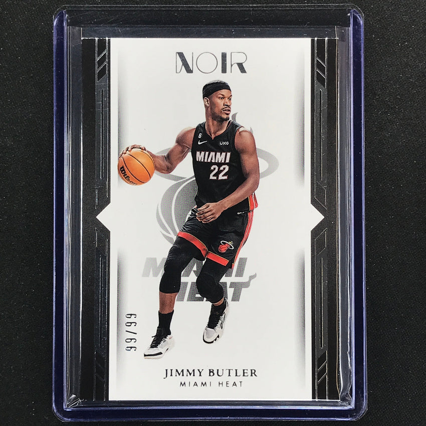 2022-23 Noir Jimmy Butler Base Icon Edition Silver 99/99