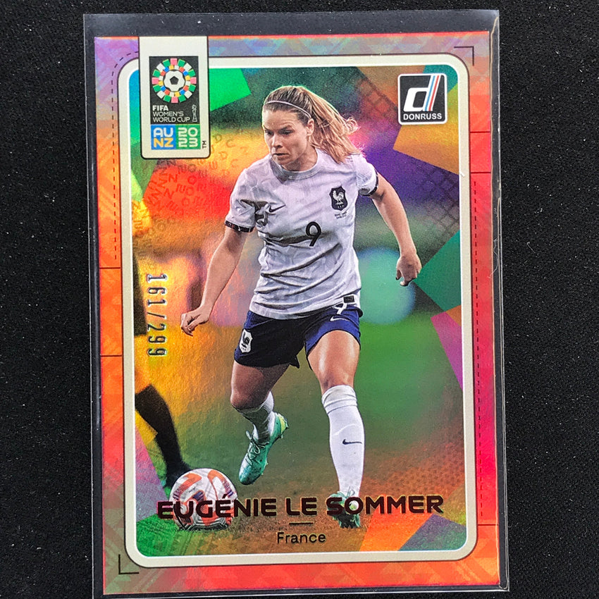 2023 Donruss Fifa Womens World Cup Eugenie Le Sommer Red 161/299 No 58