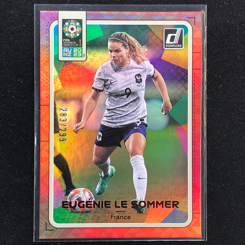 2023 Donruss Fifa Womens World Cup Eugenie Le Sommer Red 283/299 No 58