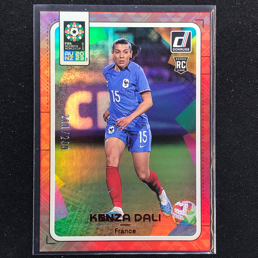 2023 Donruss Fifa Womens World Cup Kenza Dali Rookie Red 211/299 No 60