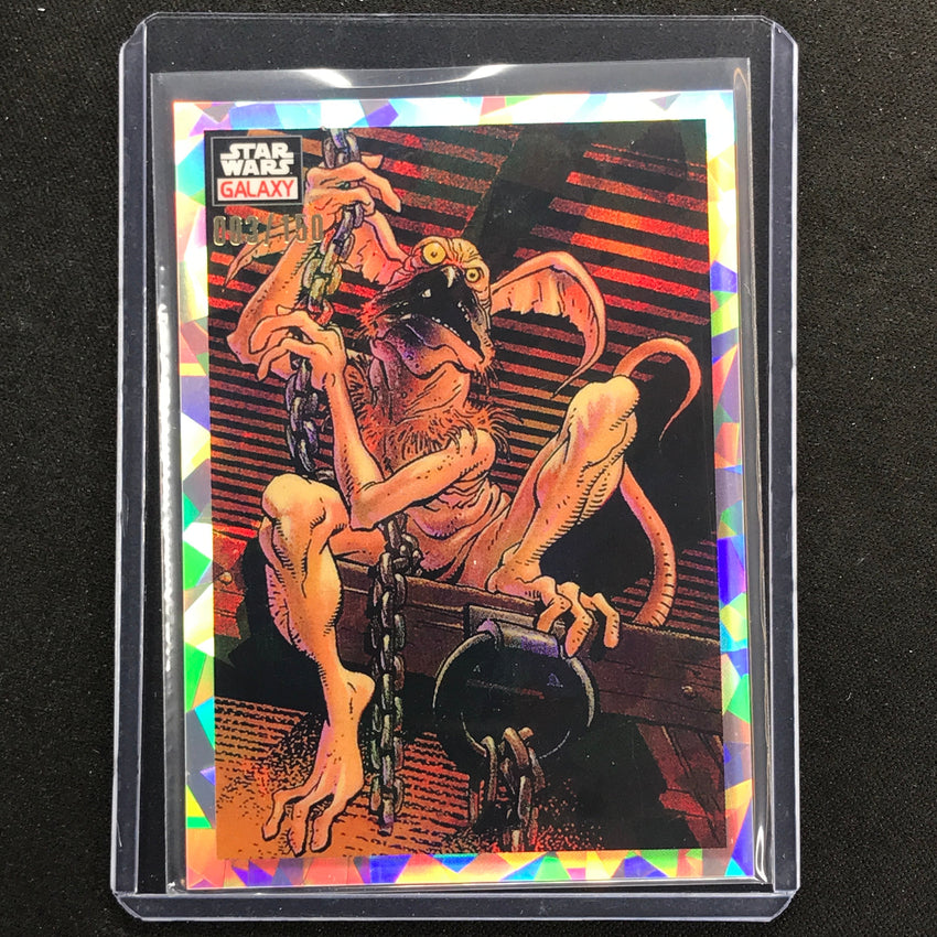 2023 Star Wars Galaxy Chrome SALACIOUS B. CRUMB Base Atomic 93/150 #29