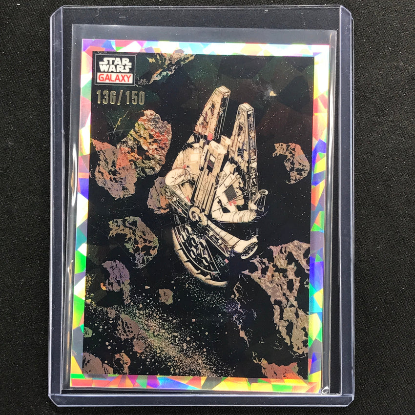 2023 Star Wars Galaxy Chrome Bucket Of Bolts Base Atomic 136/150 No 67