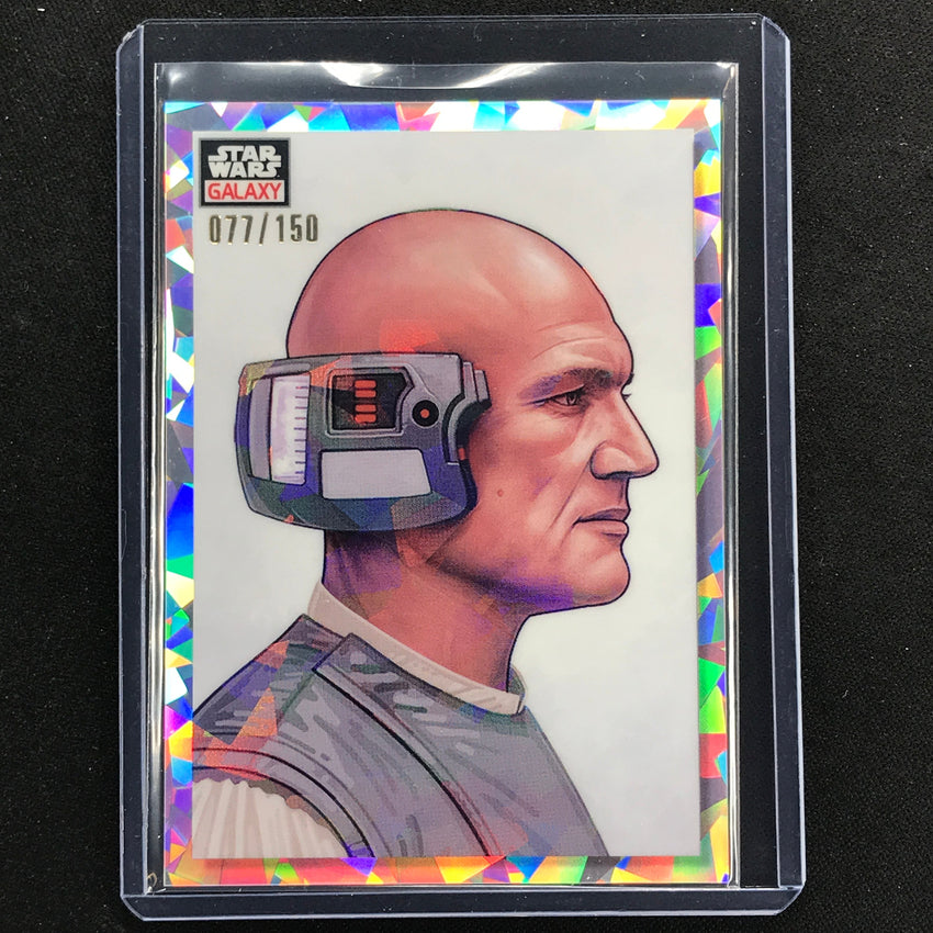 2023 Star Wars Galaxy Chrome LOBOT Base Atomic 77/150 #84