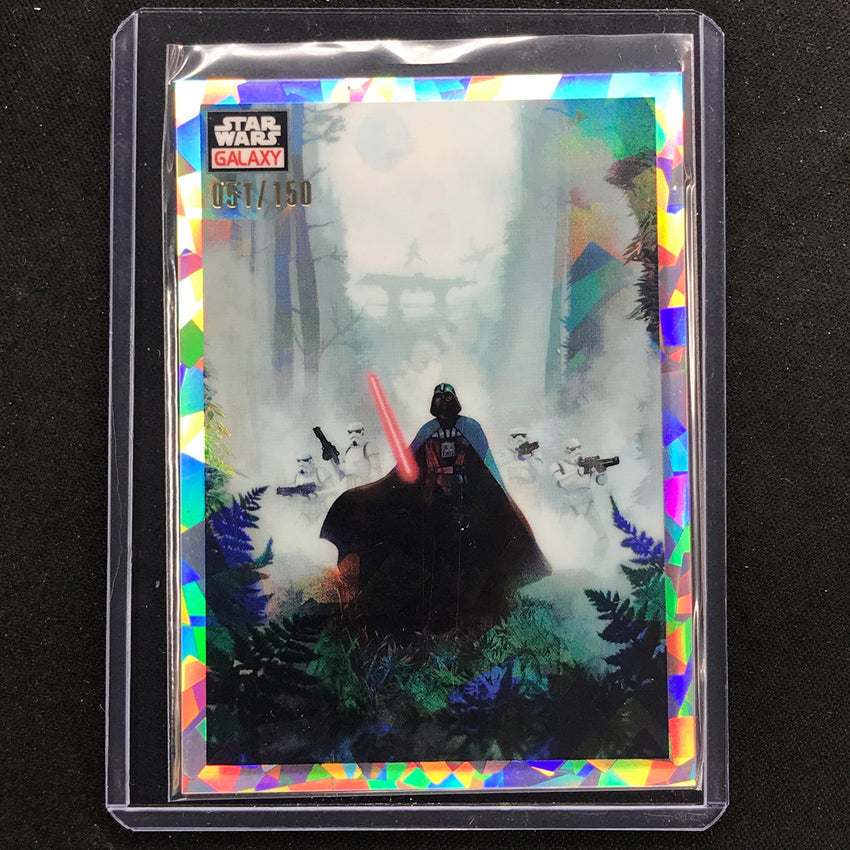 2023 Star Wars Galaxy Chrome Vengeful Pursuit Base Atomic 51/150 No 97