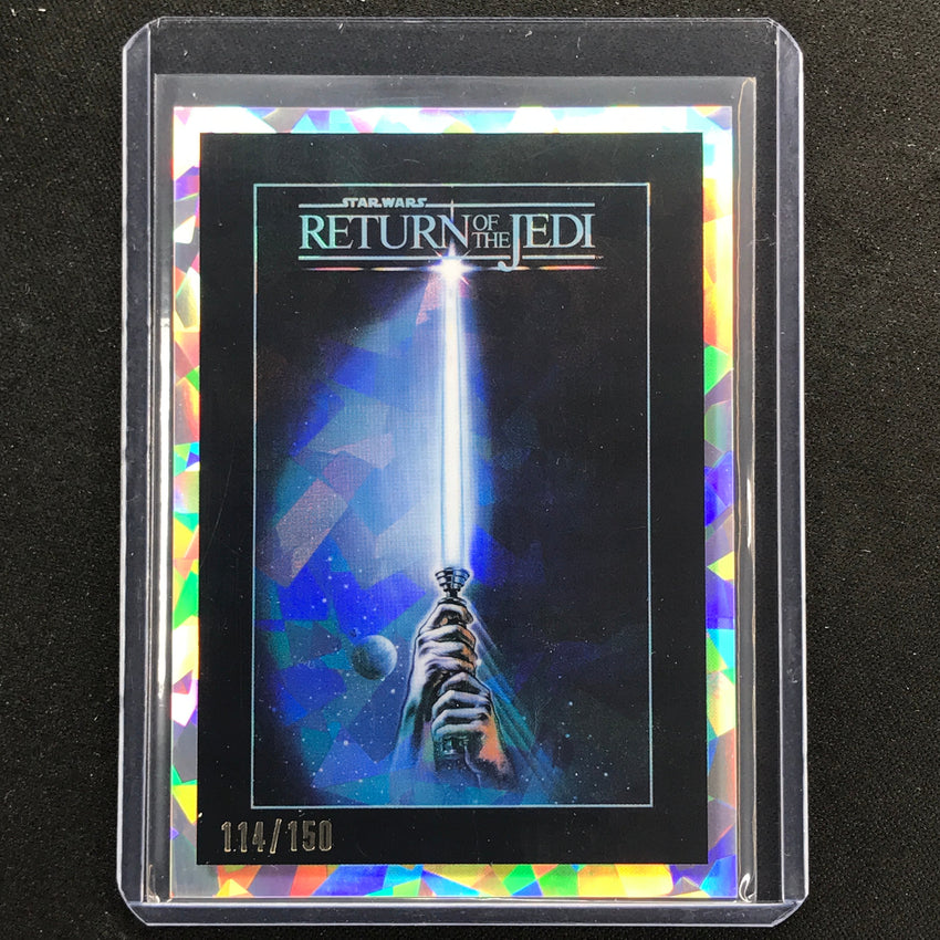 2023 Star Wars Galaxy Chrome Return Of The Jedi 40th Anniversary Atomic 114/150