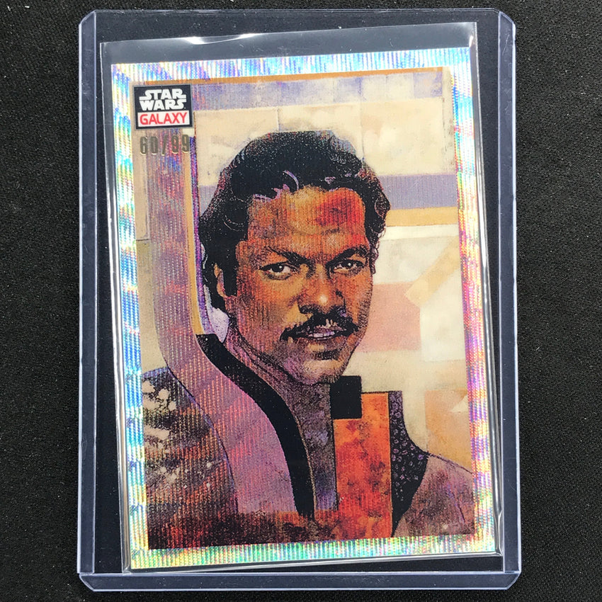 2023 Star Wars Galaxy Chrome LANDO CALRISSIAN Base Wave 60/99 #43