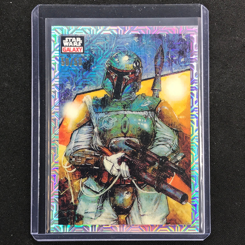 2023 Star Wars Galaxy Chrome Galaxys Most Dangerous Base Mojo 50/50 No 39
