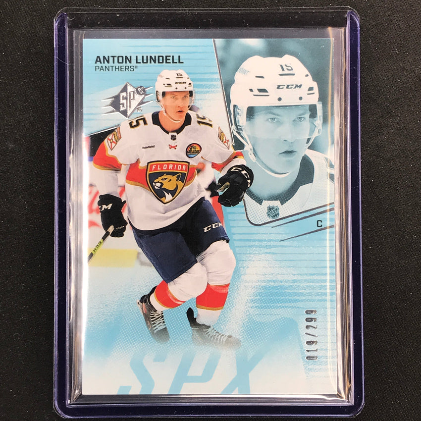 2022-23 Spx Nhl Anton Lundell Veteran Base 19/299