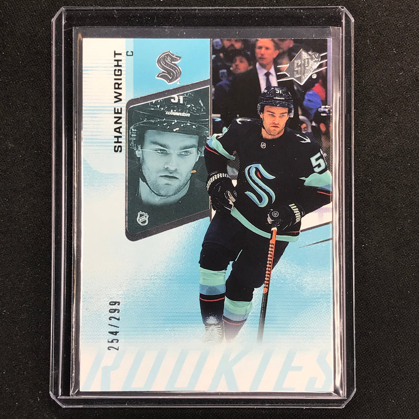 2022-23 Spx Nhl Shane Wright Rookie Base 254/299