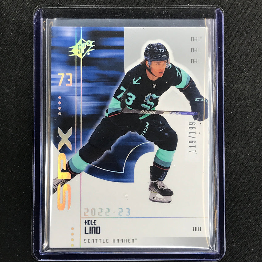 2022-23 Spx Nhl Kole Lind 2002-03 Retro Veteran Base 119/199