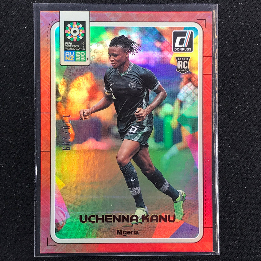2023 Donruss Fifa Womens World Cup Uchenna Kanu Rookie Red 130/299 No 127