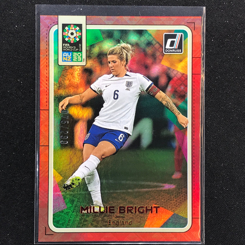 2023 Donruss Fifa Womens World Cup Millie Bright Sp Red 75/299 No 208