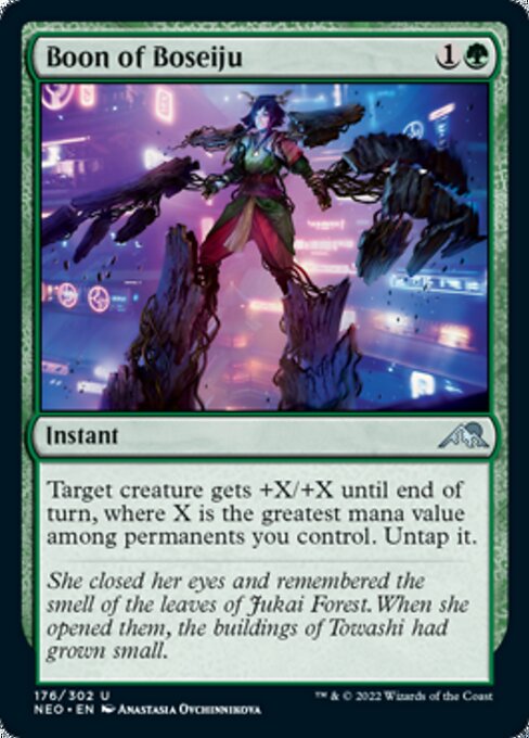 Boon of Boseiju 176/302 -  Kamigawa Neon Dynasty UNCLE