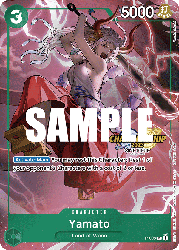 Yamato - P-008 - Championship 2023 Celebration Pack Promo