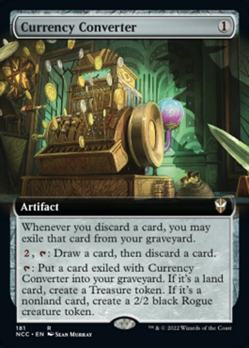 EXTENDED Currency Converter #181 -  New Capenna Commander