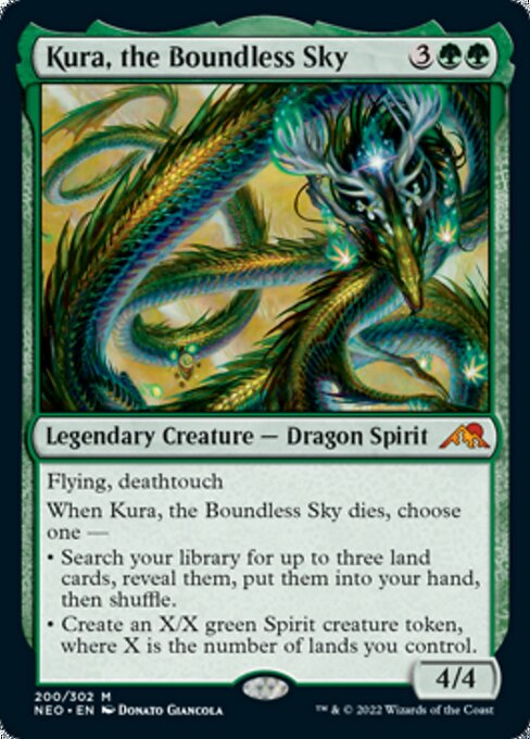 Kura, the Boundless Sky 200/302 -  Kamigawa Neon Dynasty MYTH