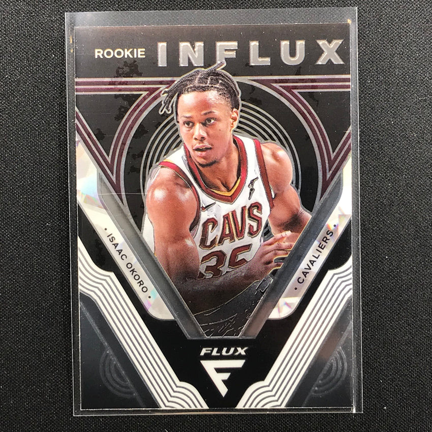 2020-21 Flux ISAAC OKORO Rookie Influx Base #11