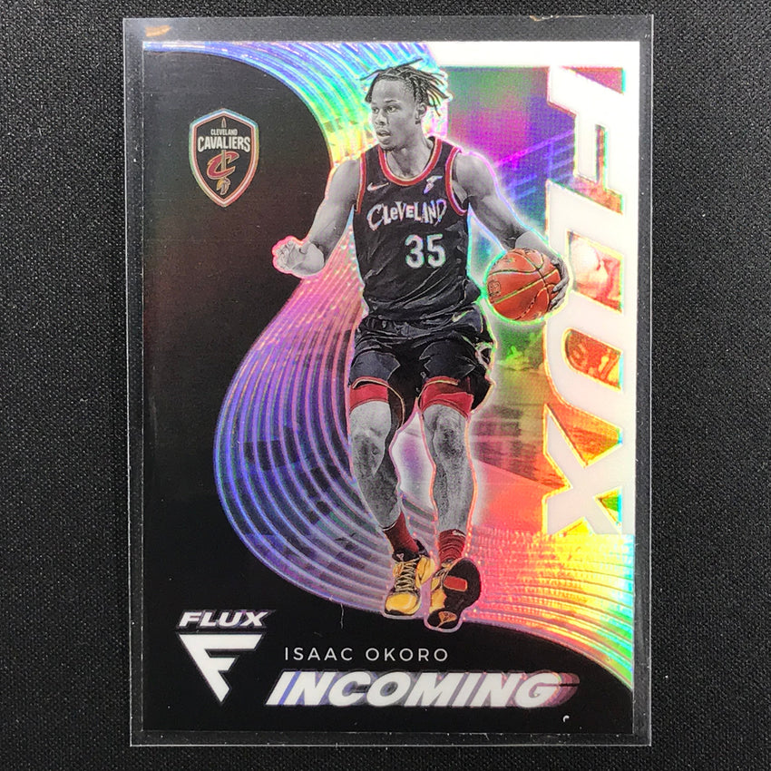 2020-21 Flux ISAAC OKORO Incoming Rookie Silver Prizm #2
