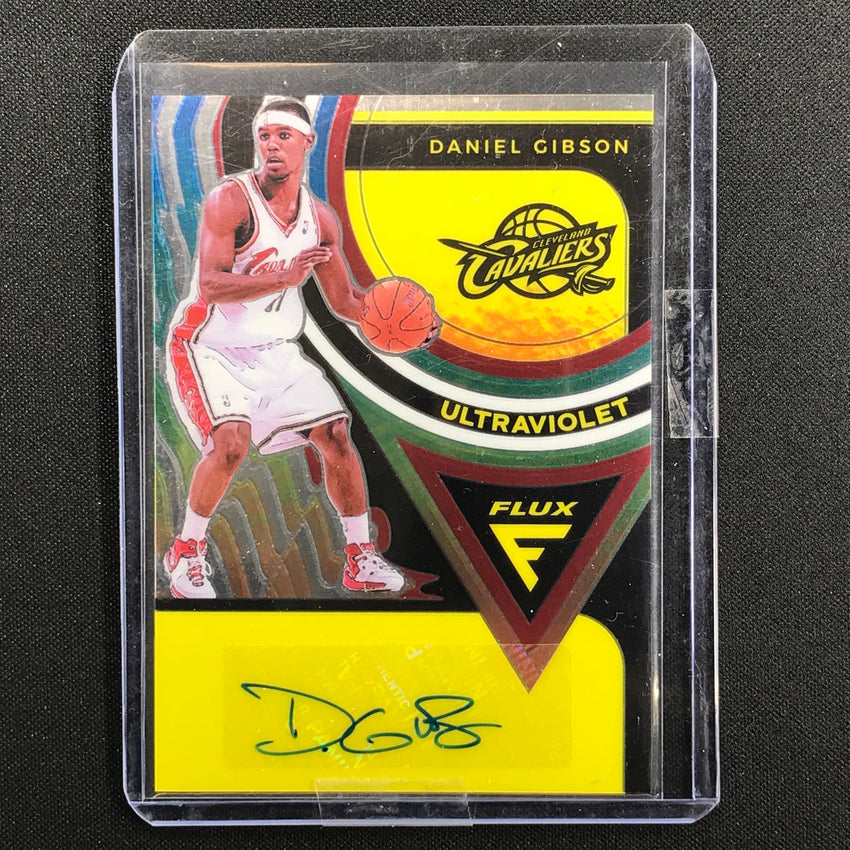 2020-21 Flux DANIEL GIBSON Ultraviolet Signatures Auto #DGI